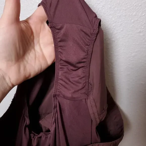 Free People Movement Eggplant Mini Running Water Swim Shorts - Picture 10 of 11